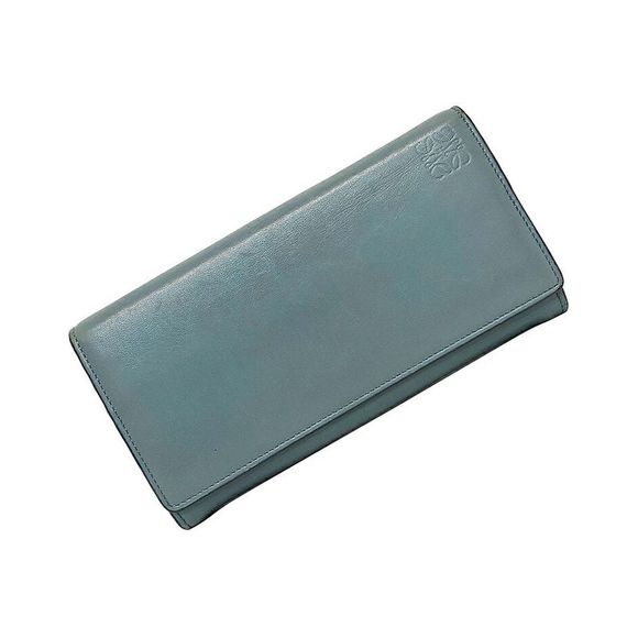 Pre Loved Loewe Blue Wallet